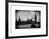 Houses of Parliament and Westminster Bridge - Big Ben - City of London - England - United Kingdom-Philippe Hugonnard-Framed Art Print