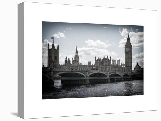 Houses of Parliament and Westminster Bridge - Big Ben - City of London - UK - England-Philippe Hugonnard-Stretched Canvas