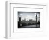 Houses of Parliament and Westminster Bridge - Big Ben - City of London - UK - England-Philippe Hugonnard-Framed Art Print