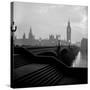 Houses of Parliament as Seen across Westminster Bridge at Dawn-null-Stretched Canvas