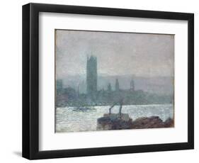 Houses of Parliament, Early Evening, 1898-Childe Hassam-Framed Giclee Print