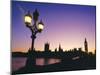Houses of Parliament from the South Bank, London-Charles Bowman-Mounted Photographic Print