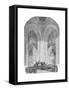 Houses of Parliament, Grand Entrance, Westminster, London, Late 19th Century-null-Framed Stretched Canvas