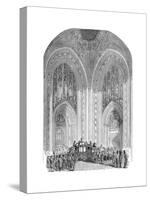 Houses of Parliament, Grand Entrance, Westminster, London, Late 19th Century-null-Stretched Canvas