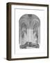 Houses of Parliament, Grand Entrance, Westminster, London, Late 19th Century-null-Framed Giclee Print