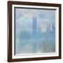 Houses of Parliament, London, 1900-01-Claude Monet-Framed Giclee Print