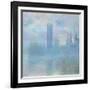 Houses of Parliament, London, 1900-01-Claude Monet-Framed Giclee Print