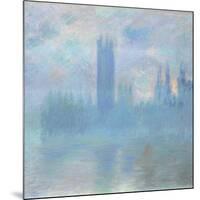 Houses of Parliament, London, 1900-01-Claude Monet-Mounted Giclee Print