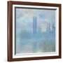 Houses of Parliament, London, 1900-01-Claude Monet-Framed Giclee Print