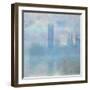 Houses of Parliament, London, 1900-01-Claude Monet-Framed Giclee Print