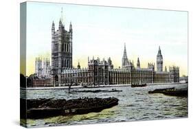 Houses of Parliament, London, 20th Century-null-Stretched Canvas