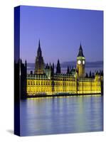 Houses of Parliament, London, England-Rex Butcher-Stretched Canvas