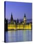 Houses of Parliament, London, England-Rex Butcher-Stretched Canvas