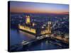 Houses of Parliament, London, England-Jon Arnold-Stretched Canvas