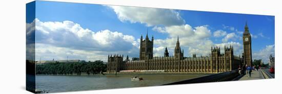 Houses of Parliament London England-null-Stretched Canvas