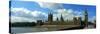 Houses of Parliament London England-null-Stretched Canvas