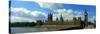 Houses of Parliament London England-null-Stretched Canvas