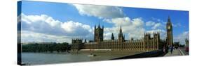 Houses of Parliament London England-null-Stretched Canvas