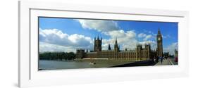 Houses of Parliament London England-null-Framed Premium Photographic Print