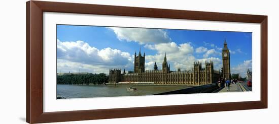 Houses of Parliament London England-null-Framed Premium Photographic Print