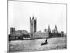 Houses of Parliament, London, Late 19th Century-John L Stoddard-Mounted Giclee Print