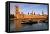 Houses of Parliament, London-Peter Thompson-Framed Stretched Canvas