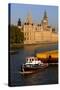 Houses of Parliament, London-Peter Thompson-Stretched Canvas