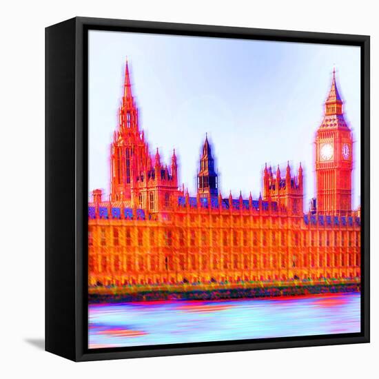 Houses of Parliament, London-Tosh-Framed Stretched Canvas