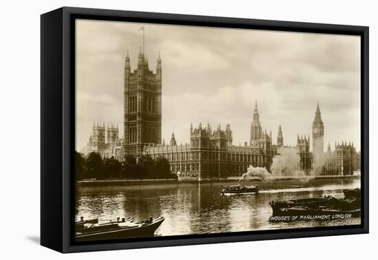 Houses of Parliament, London-null-Framed Stretched Canvas