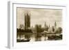 Houses of Parliament, London-null-Framed Premium Giclee Print