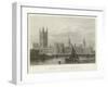 Houses of Parliament, London-null-Framed Giclee Print