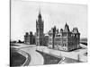 Houses of Parliament, Ottawa, Canada, 1893-John L Stoddard-Stretched Canvas