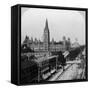 Houses of Parliament, Ottawa, Ontario, Canada-null-Framed Stretched Canvas