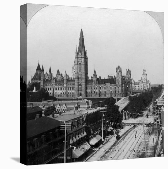 Houses of Parliament, Ottawa, Ontario, Canada-null-Stretched Canvas