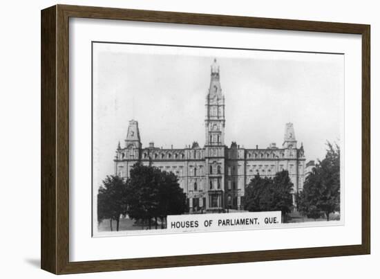Houses of Parliament, Quebec, C1920S-null-Framed Giclee Print