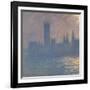 Houses of Parliament, Sunlight Effect (Le Parlement, Effet De Solei), 1903-Claude Monet-Framed Giclee Print