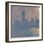 Houses of Parliament, Sunlight Effect (Le Parlement, Effet De Solei), 1903-Claude Monet-Framed Giclee Print