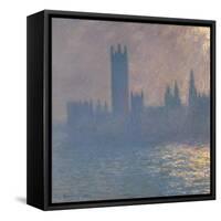 Houses of Parliament, Sunlight Effect (Le Parlement, Effet De Solei), 1903-Claude Monet-Framed Stretched Canvas