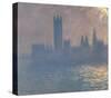 Houses of Parliament, Sunlight Effect (Le Parlement, effet de soleil), 1903-Claude Monet-Stretched Canvas