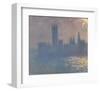 Houses of Parliament, Sunlight Effect (Le Parlement, effet de soleil), 1903-Claude Monet-Framed Art Print