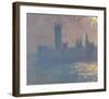 Houses of Parliament, Sunlight Effect (Le Parlement, effet de soleil), 1903-Claude Monet-Framed Art Print