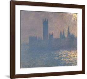 Houses of Parliament, Sunlight Effect (Le Parlement, effet de soleil), 1903-Claude Monet-Framed Art Print