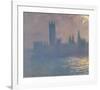 Houses of Parliament, Sunlight Effect (Le Parlement, effet de soleil), 1903-Claude Monet-Framed Art Print