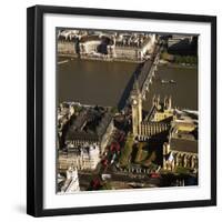 Houses of Parliament (The Palace of Westminster)-Adrian Warren-Framed Photographic Print