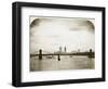 Houses of Parliament under Construction, London, C.1858 (B/W Photo)-Roger Fenton-Framed Premium Giclee Print