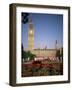 Houses of Parliament, Unesco World Heritage Site, and Parliament Square, London-G Richardson-Framed Photographic Print