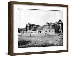 Houses of Parliament, Vienna, 1893-John L Stoddard-Framed Giclee Print