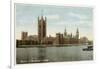 Houses of Parliament, Westminster, London, 20th Century-null-Framed Giclee Print