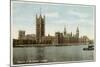 Houses of Parliament, Westminster, London, 20th Century-null-Mounted Giclee Print