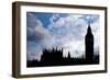 Houses of Parliament Westminster, London-Felipe Rodriguez-Framed Photographic Print